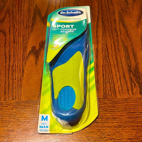 Dr. Scholl's Other - Dr. Scholl’s. Sport Insoles with Massaging Gel.Medium Men’s Size 8-14